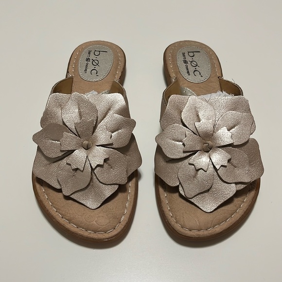 BOC Gold/Brown Sandals - Picture 1 of 5